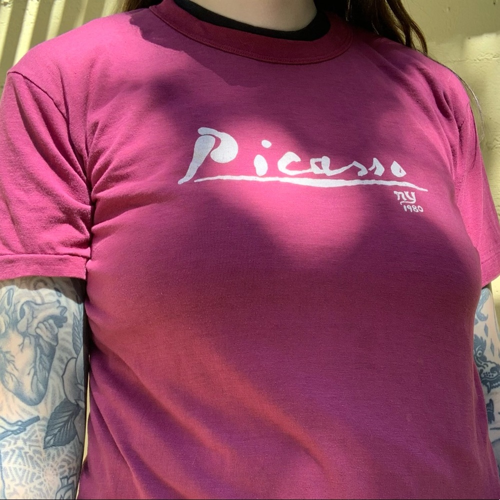Vintage RARE Picasso NY 1980 T-Shirt